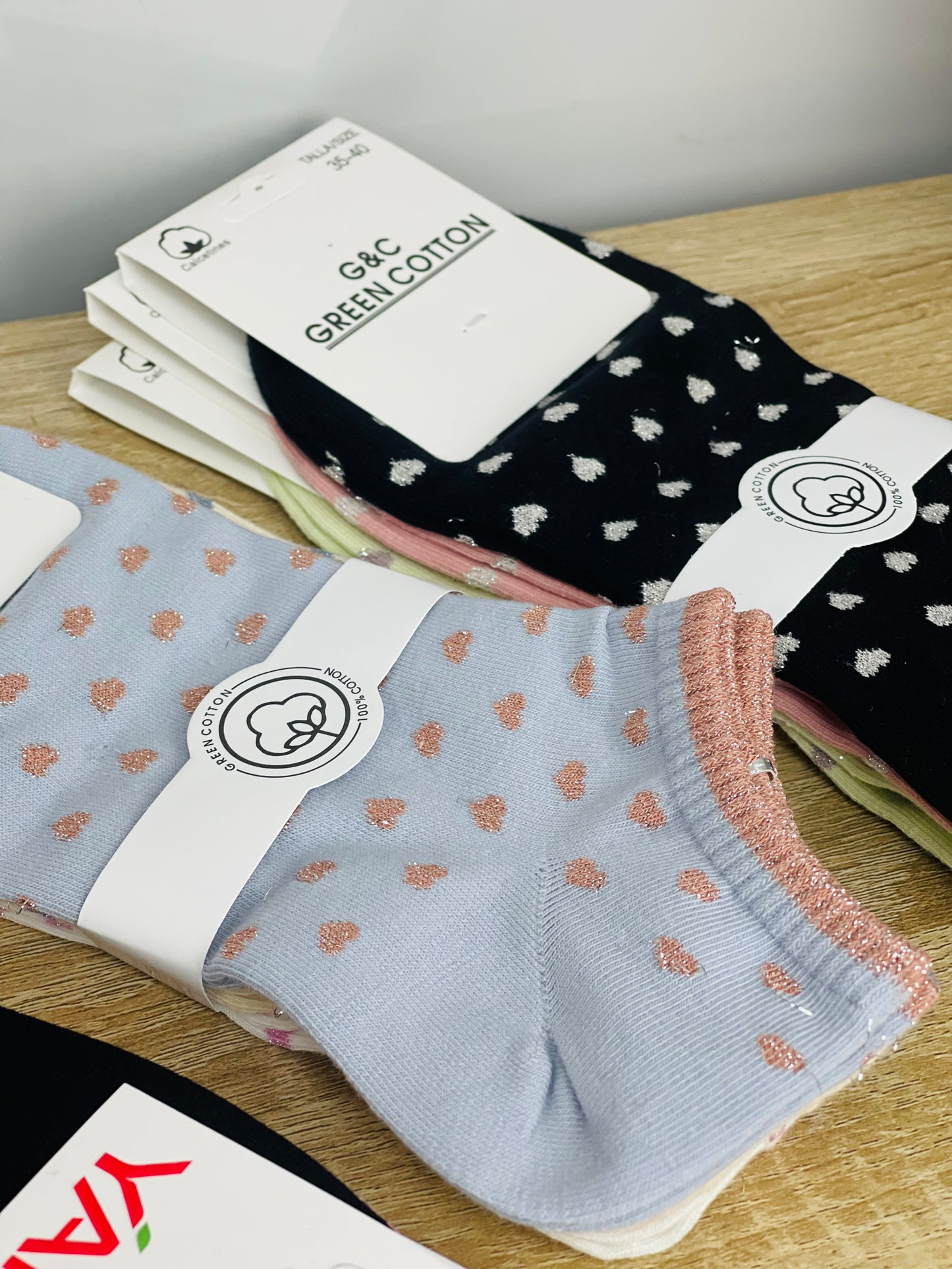 Pack calcetines corazones