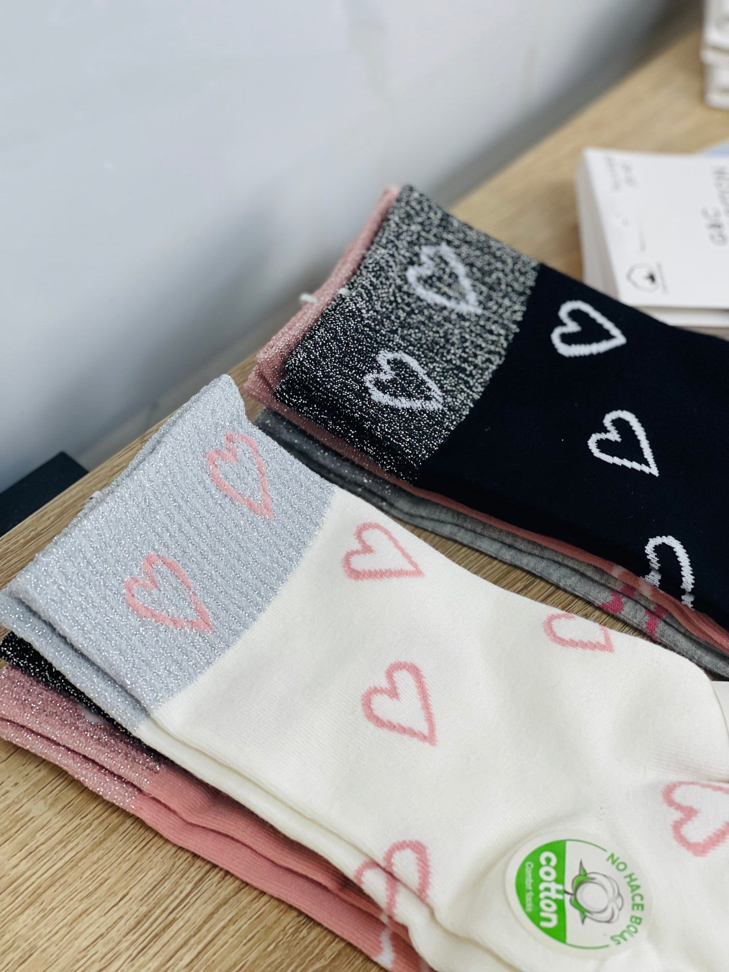 Pack calcetines corazones