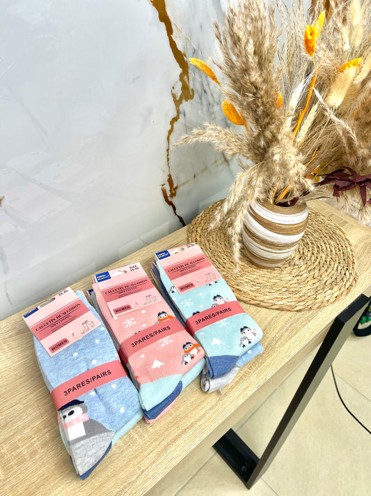 Calcetines pingüinos