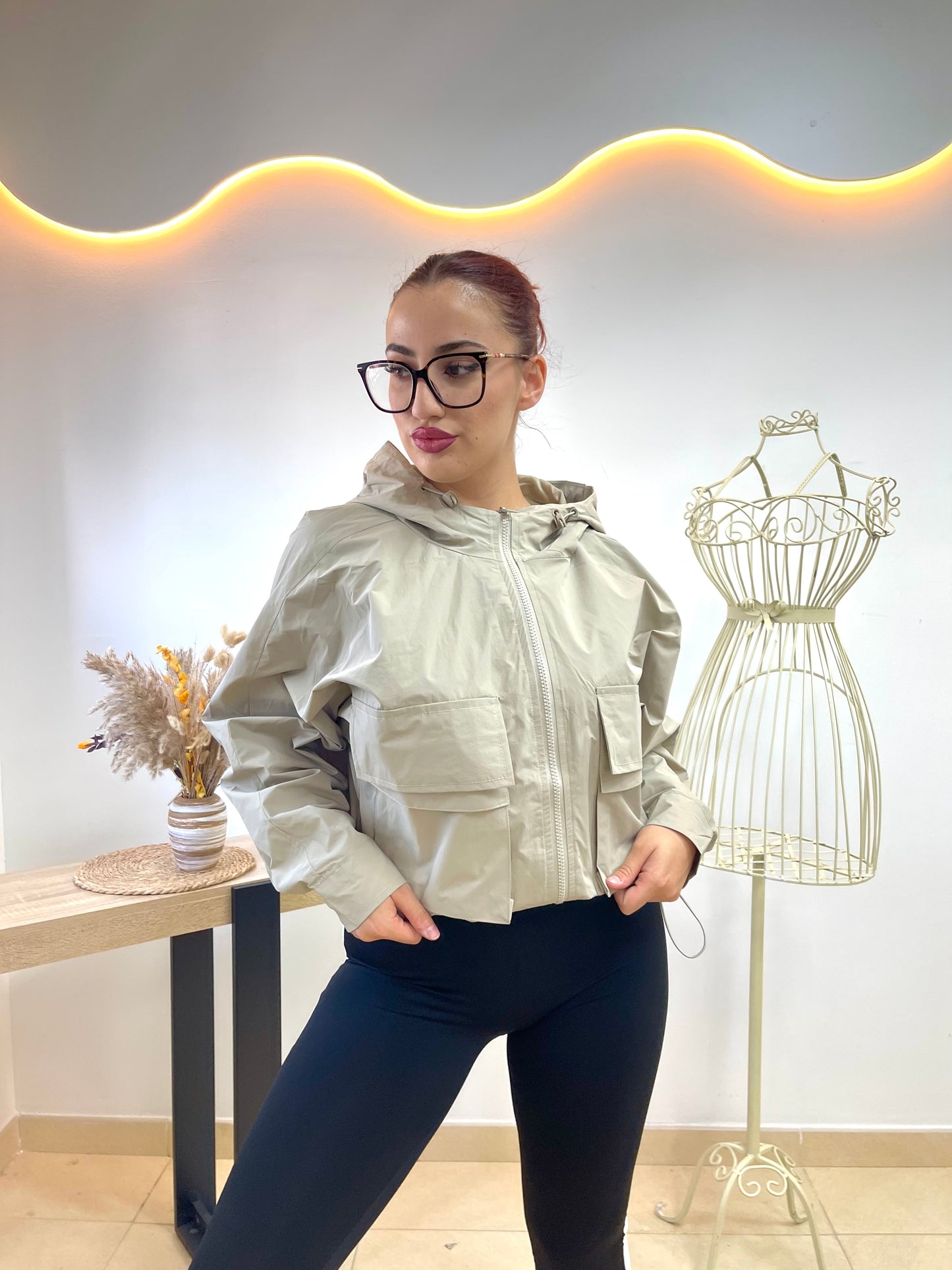 chaqueta impermeable